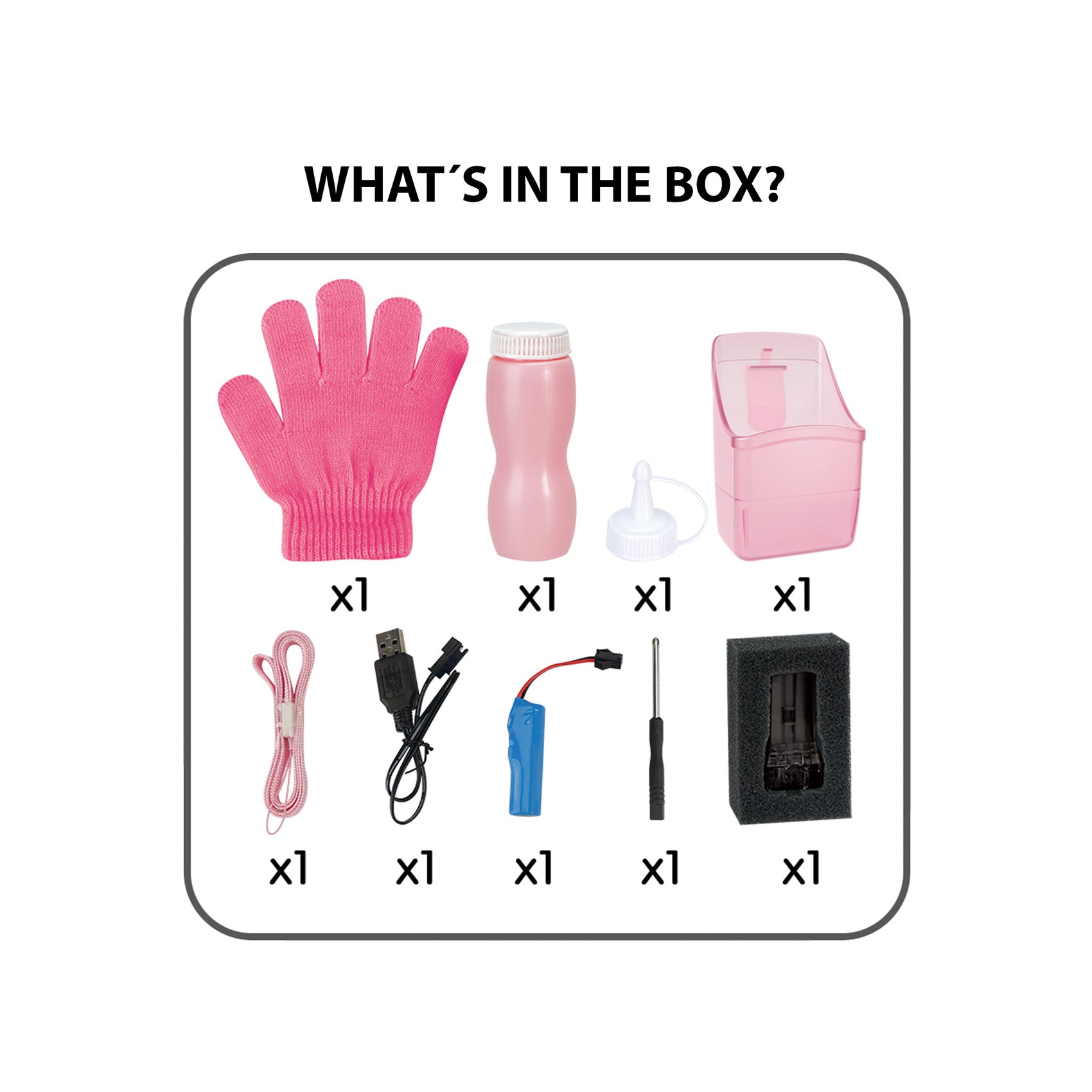 Juego de Pompas Mágicas Cerdito con Humo y Guantes