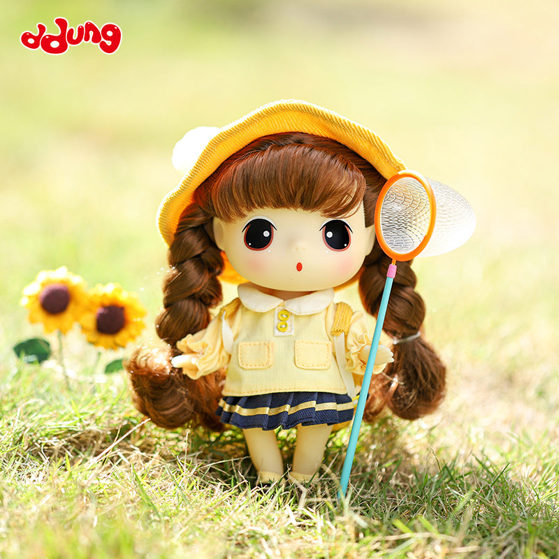 Muñeca original Ddung Doll bailarina articulada Newplay - detalle ojos kawaii