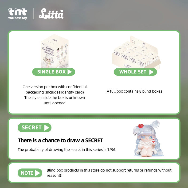 LIITA - Embrace Fantastic Adventure Series Figures Blind Box