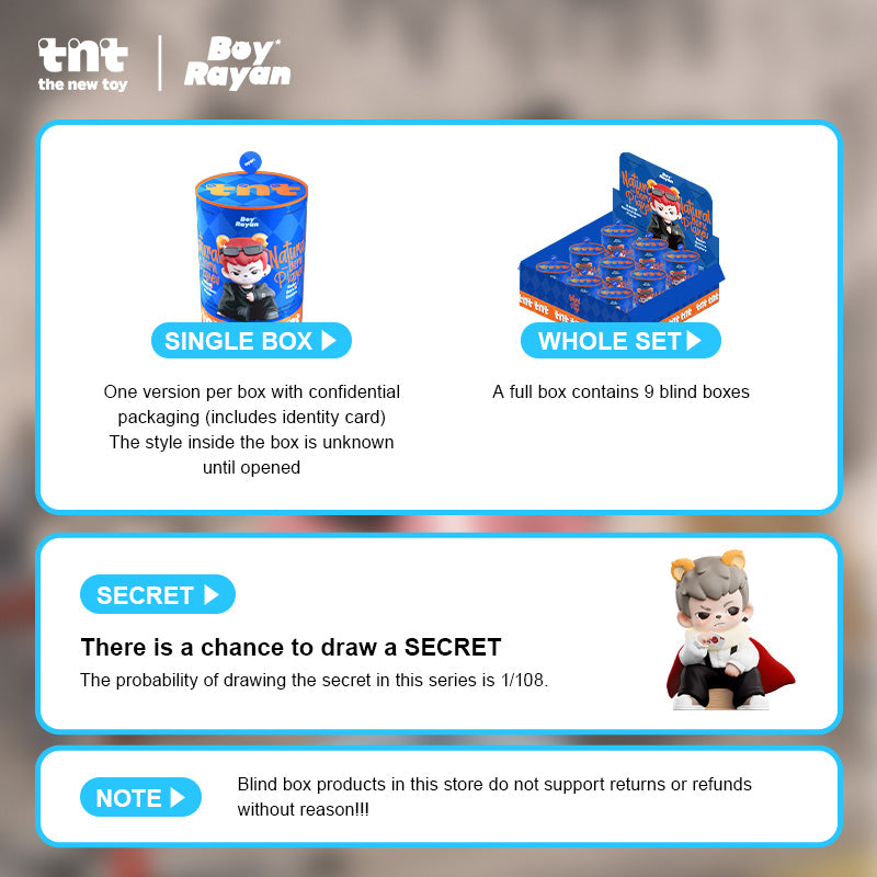 RAYAN - Natural Born Player Series Blind Box