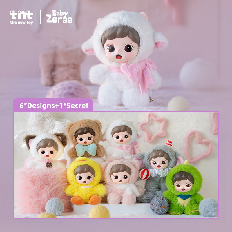ZORAA - Fluffy Cabin Series Vinyl Plush Doll Blind Box
