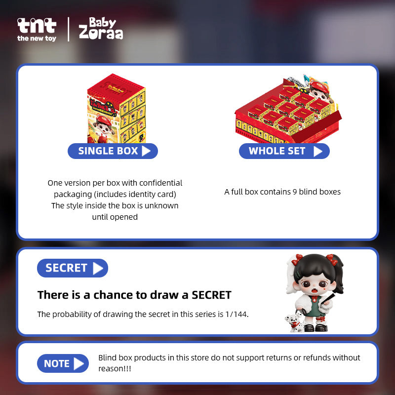 ZORAA - I'm the BOSS Series Blind Box