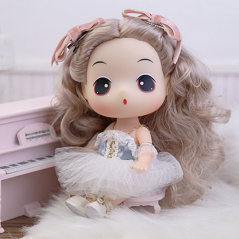 Muñeca original Ddung Doll bailarina con tutú rosa Newplay - colección kawaii