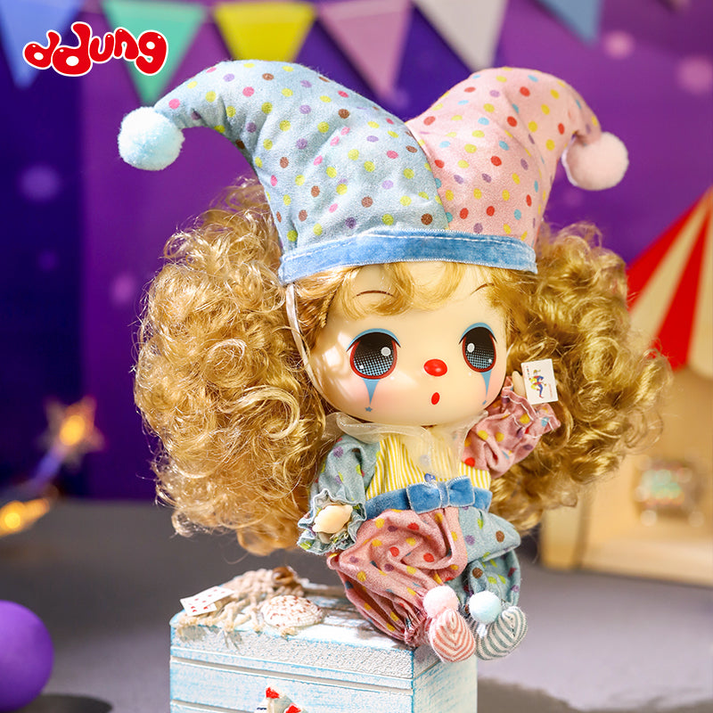 Muñeca original Ddung Doll payaso con accesorios Newplay - muñeca coleccionable