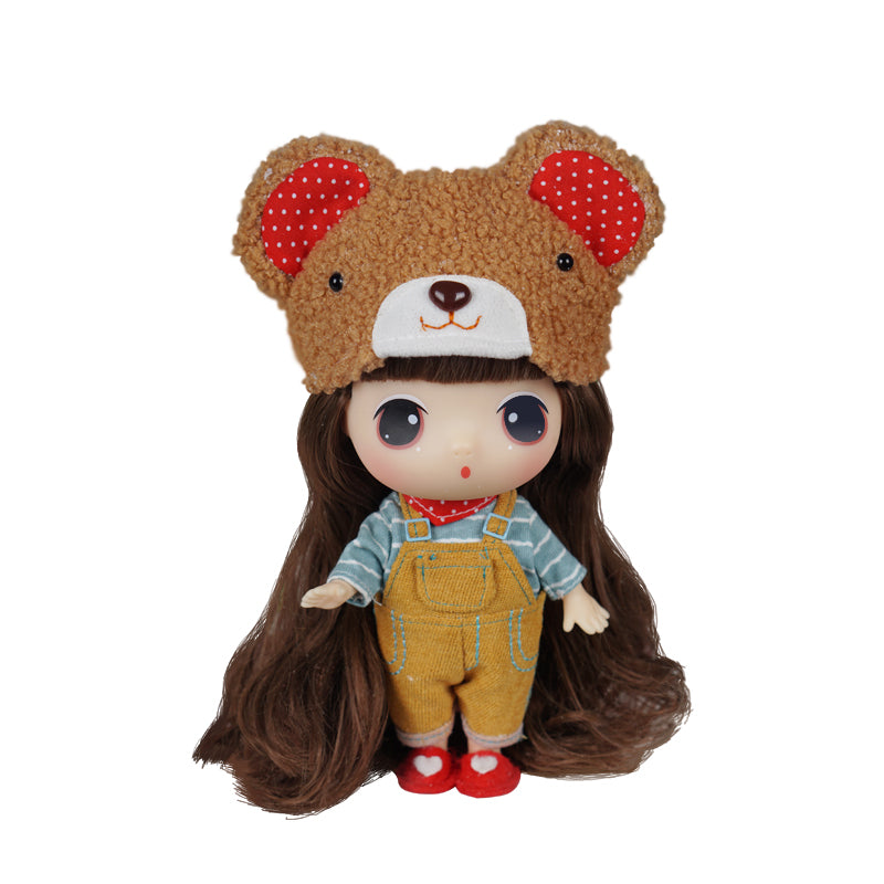 Muñeca original Ddung Doll osito coleccionable kawaii Newplay - muñeca articulada