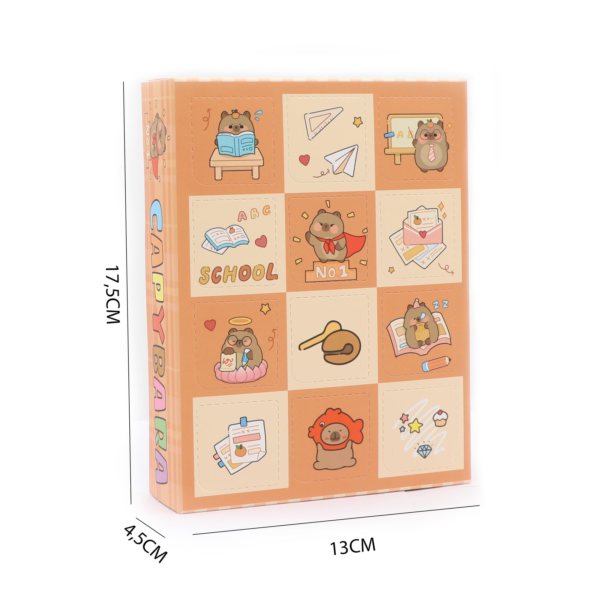Dimensiones blind box capibaras 12 figuras Newplay - medidas calendario