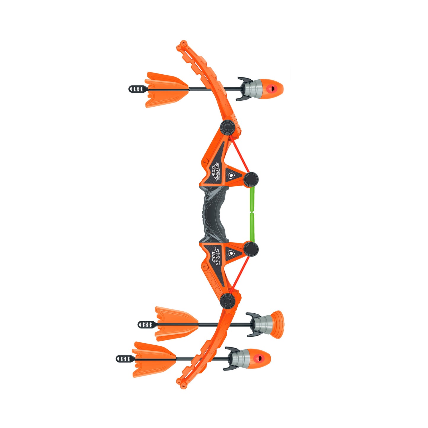 Set tiro con arco y flechas silbantes naranja Newplay - juguete exterior