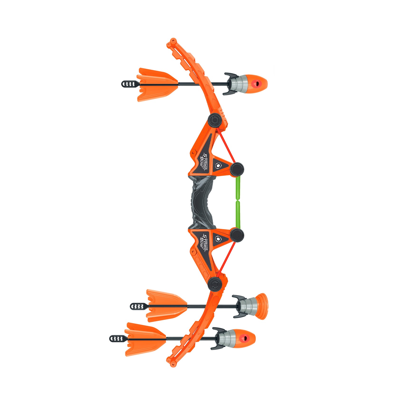 Set tiro con arco y flechas silbantes naranja Newplay - juguete exterior