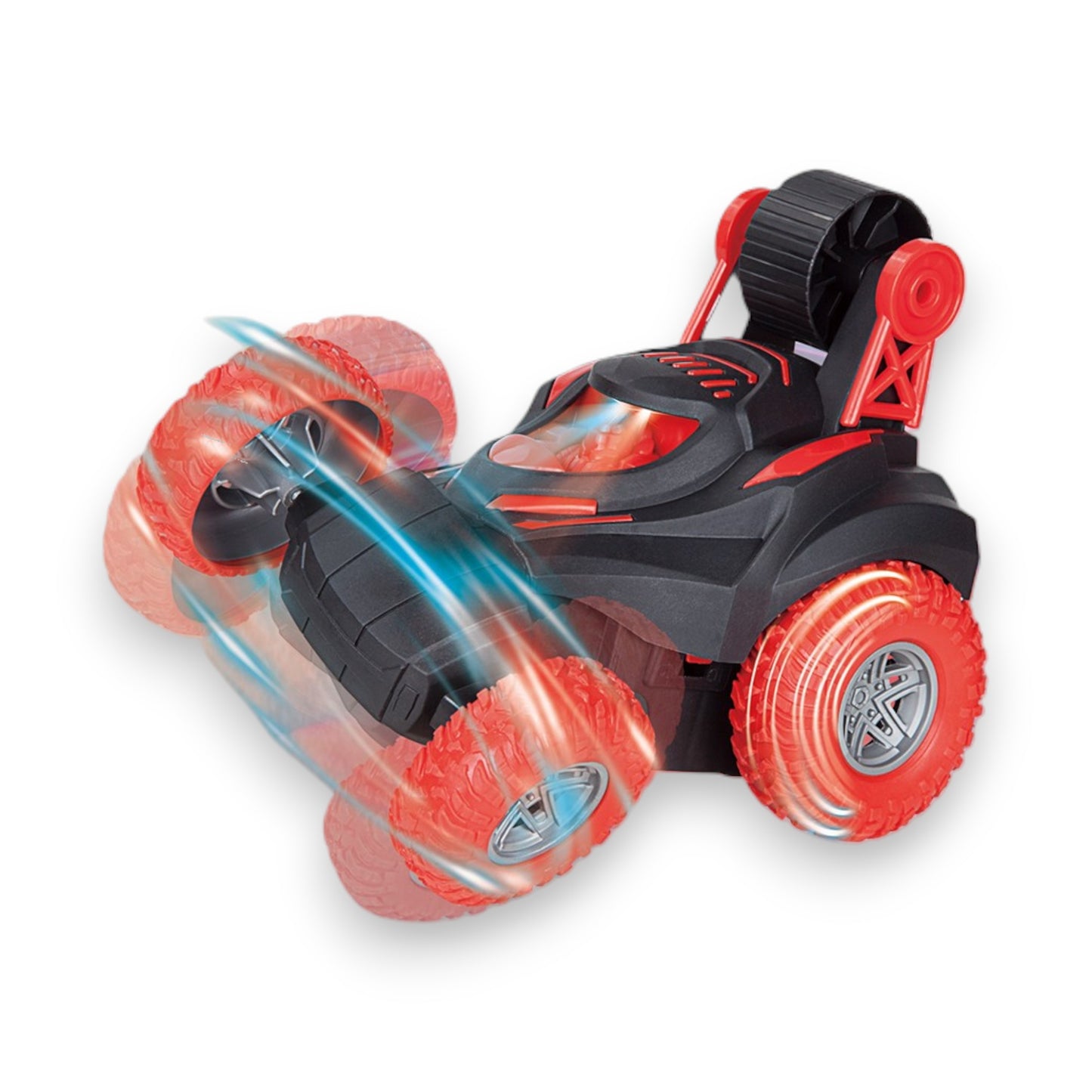 Coche Acrobático Radiocontrol Movimiento 360 Grados con Luces y Música
