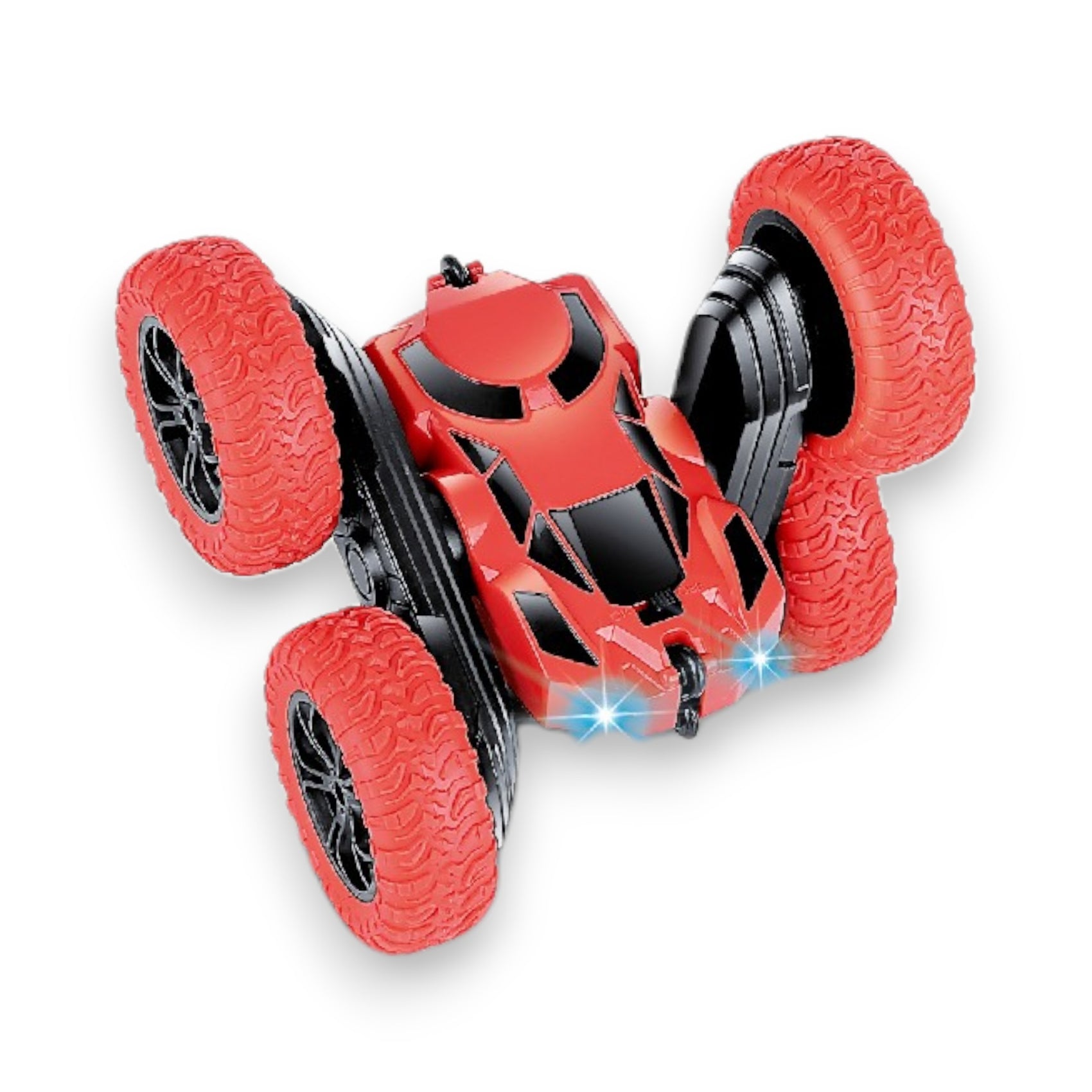 Coche Acrobático Radiocontrol con Mando y Pulsera Movimiento 360 Grados y Luces