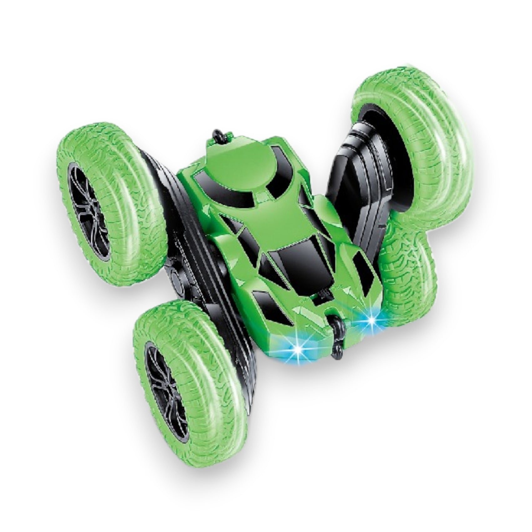 Coche Acrobático Radiocontrol con Mando y Pulsera Movimiento 360 Grados y Luces