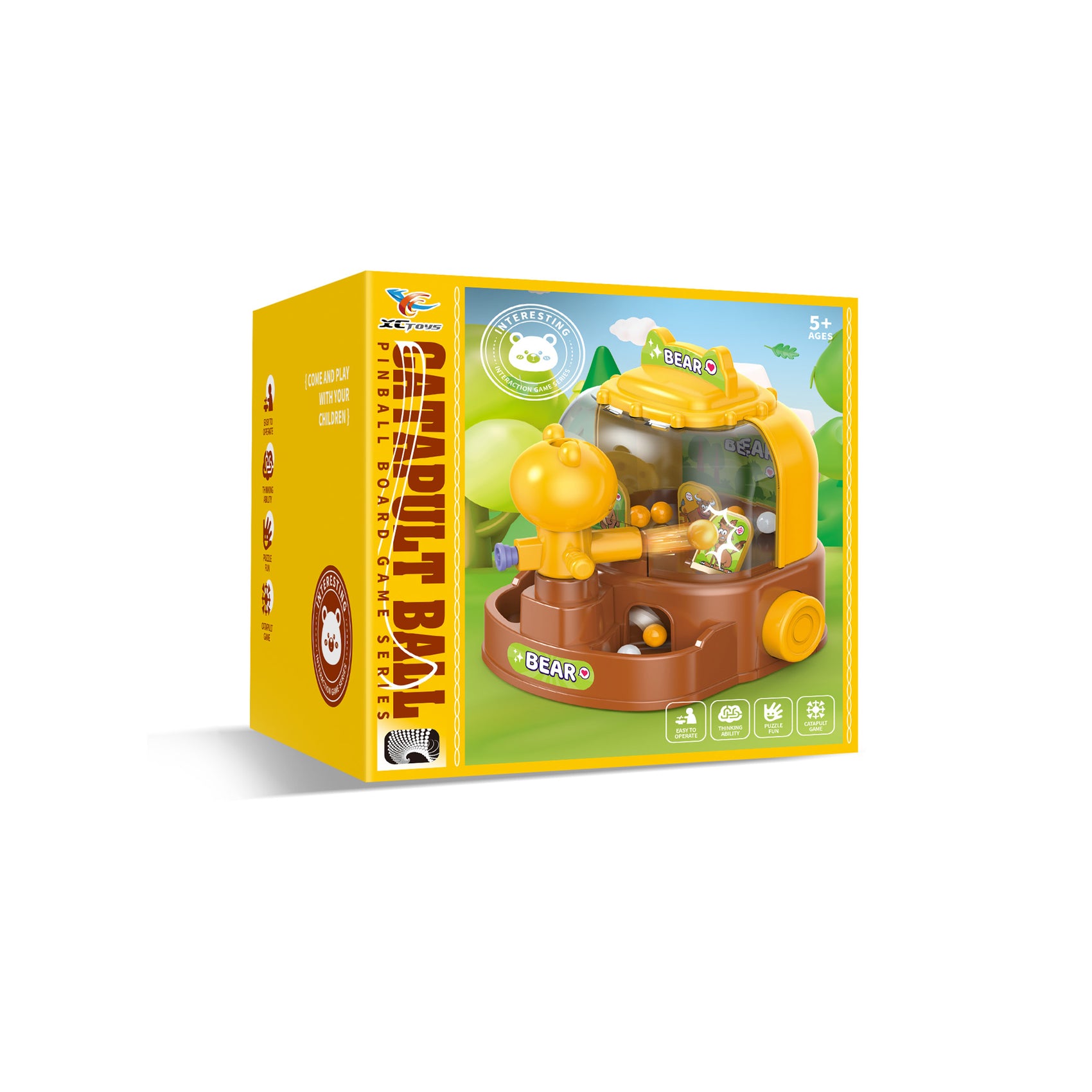 Caja mini juego pinball osito Newplay - empaque producto