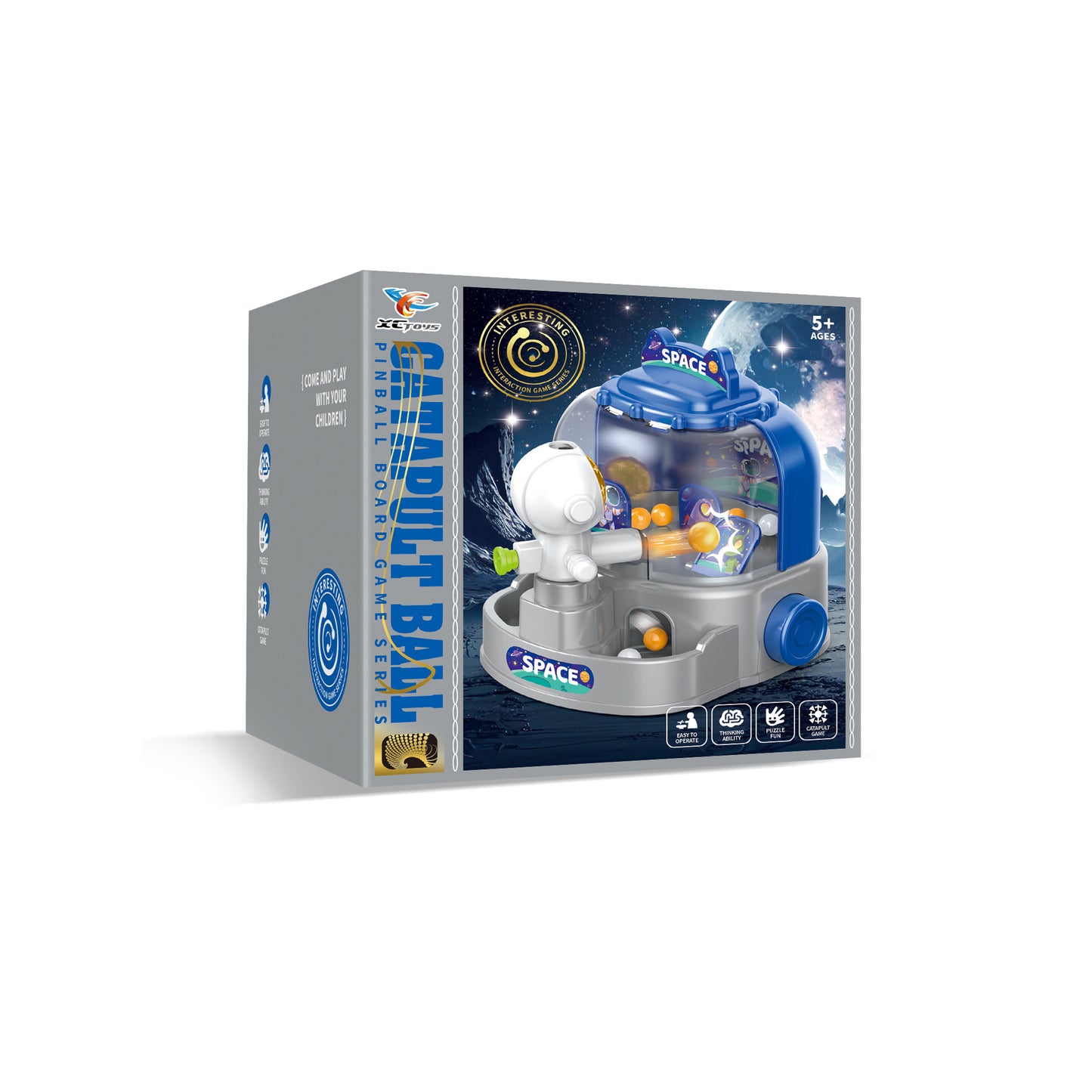 Caja mini juego pinball espacial Newplay - empaque producto