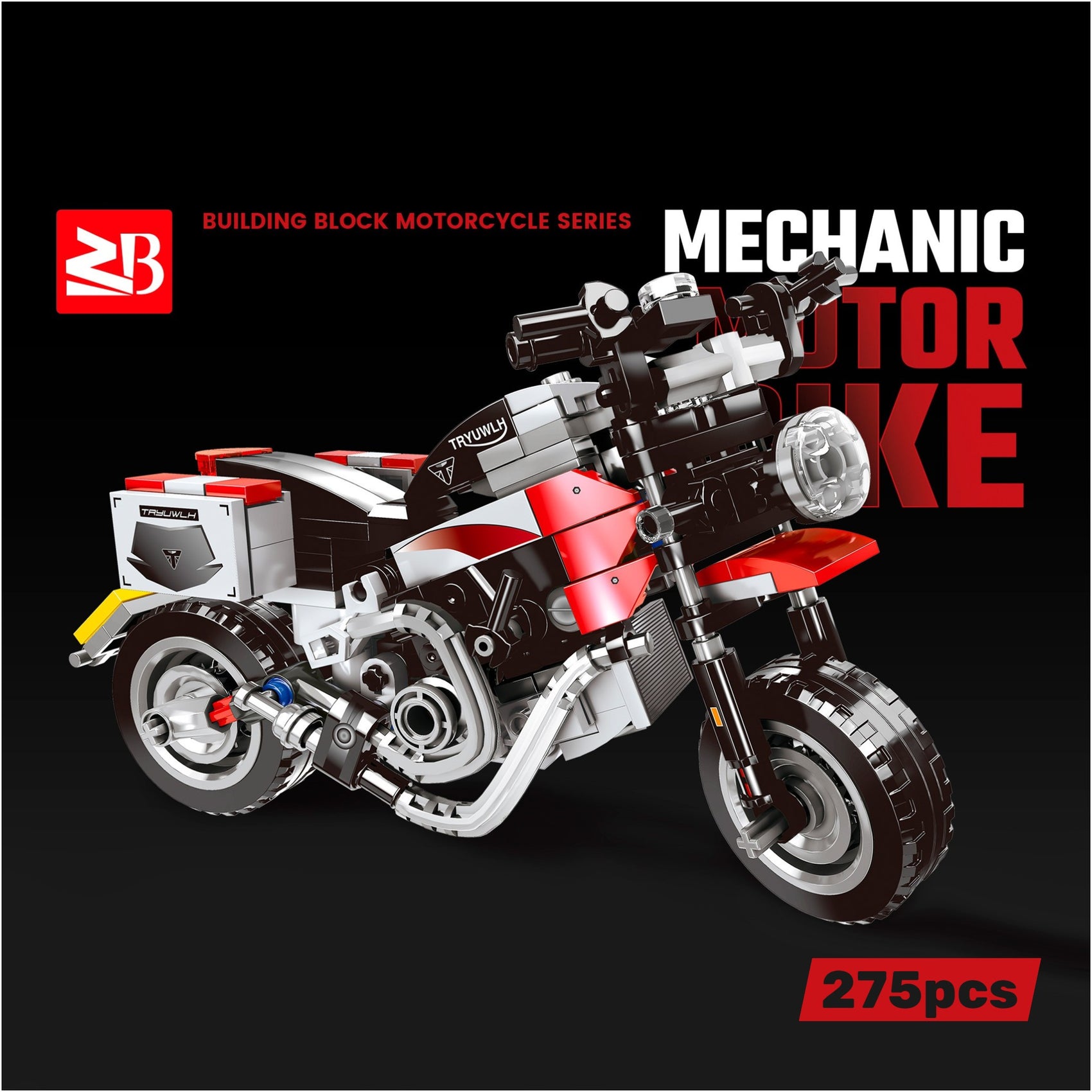 Bloques de Construcción Moto Vintage 275 piezas