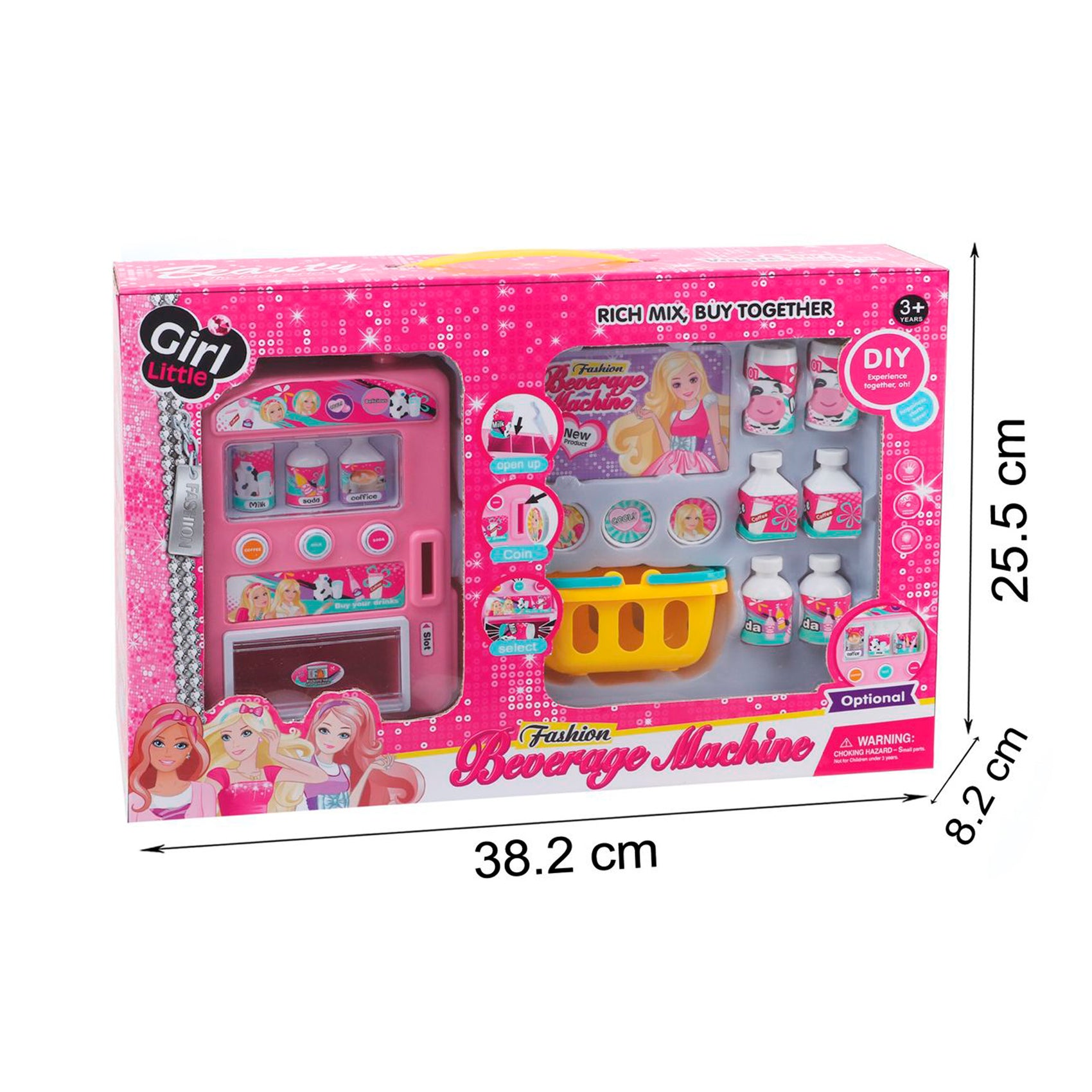 Caja mini máquina expendedora juguete Newplay - empaque producto