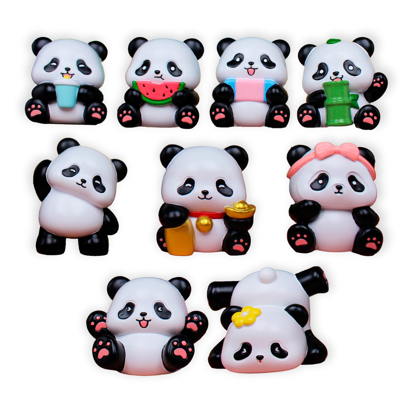 Blind box Oso Panda estilo de vida Newplay - figura sorpresa coleccionable