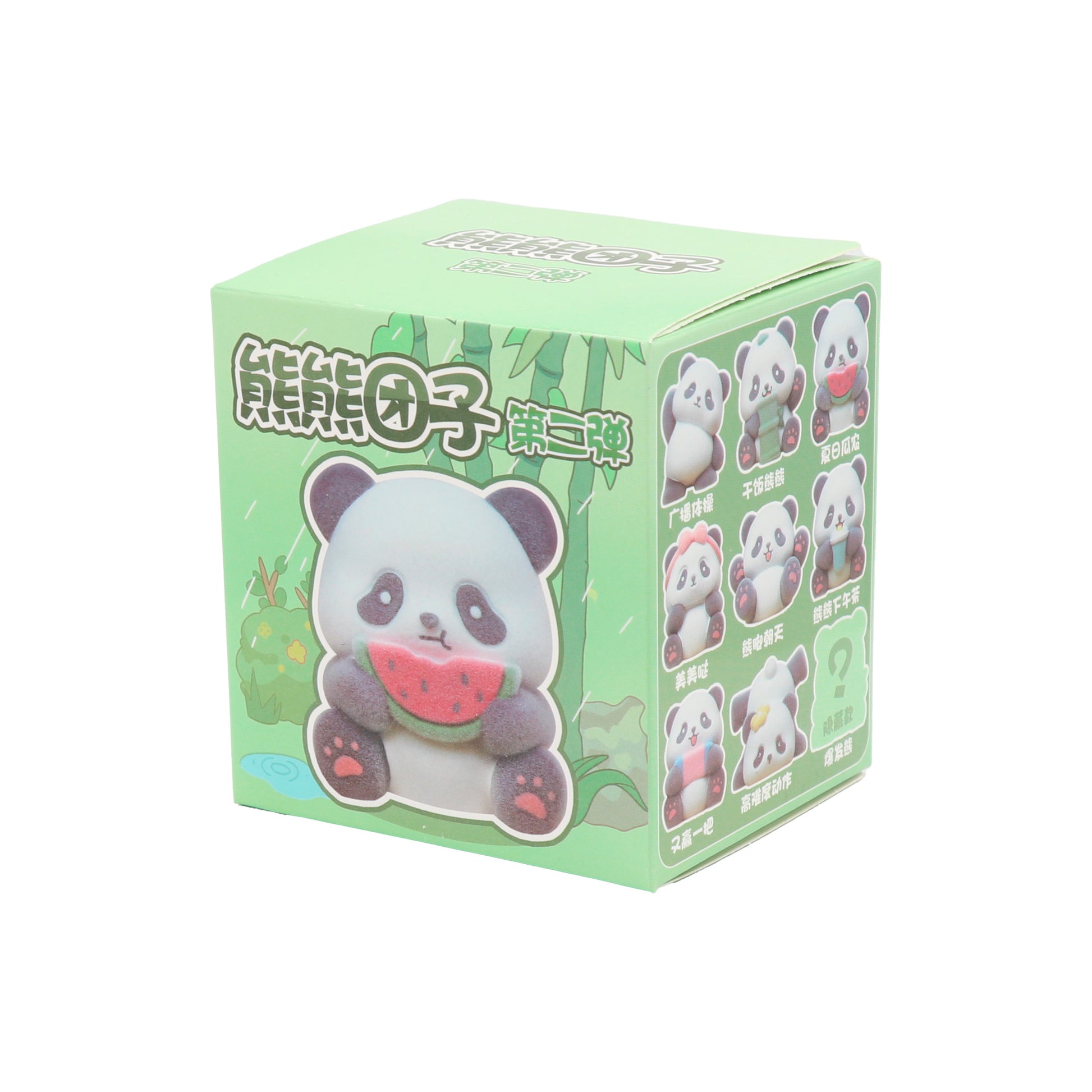 Caja blind box Oso Panda estilo de vida Newplay - empaque individual sorpresa