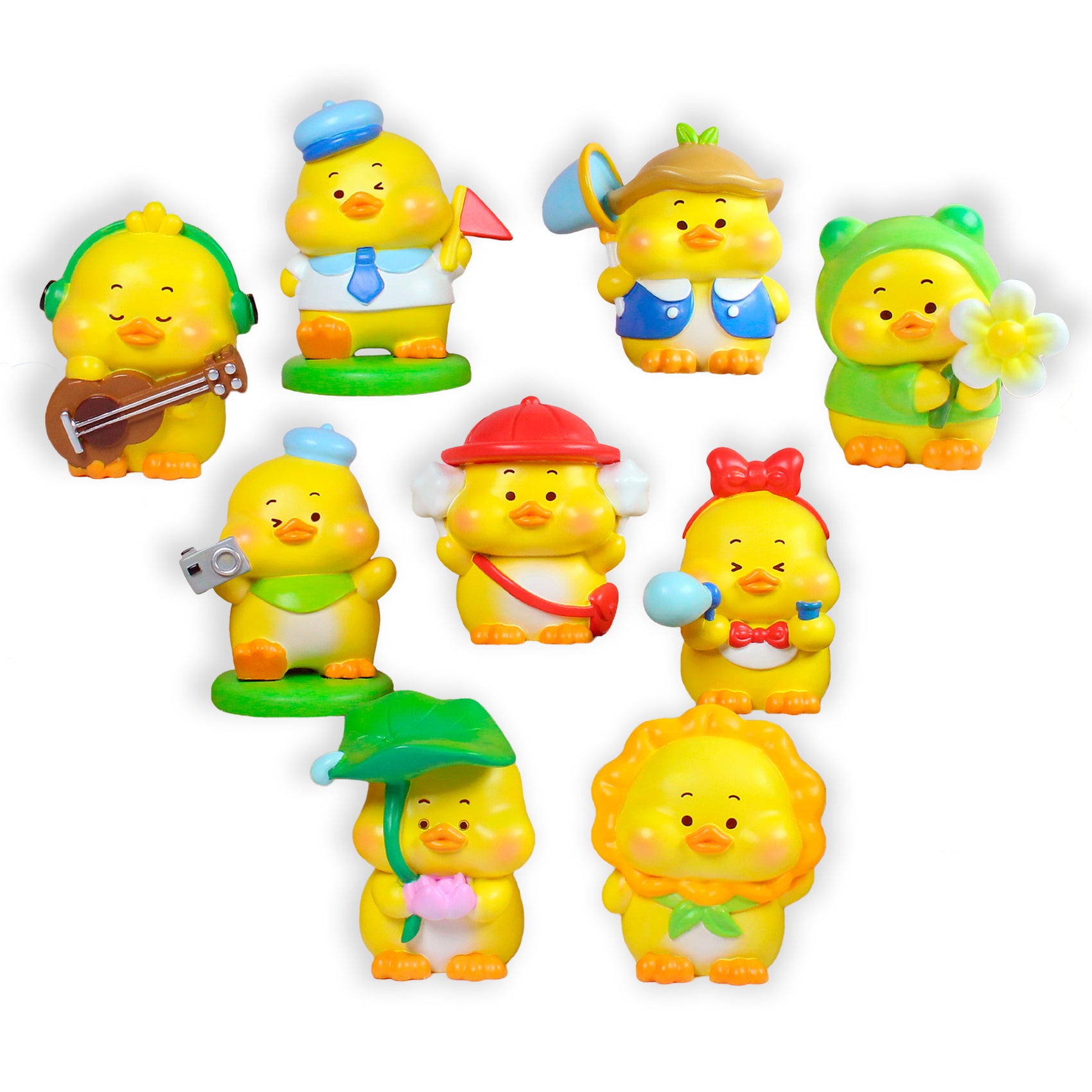 Blind box Patito de Vacaciones Newplay - figura sorpresa coleccionable