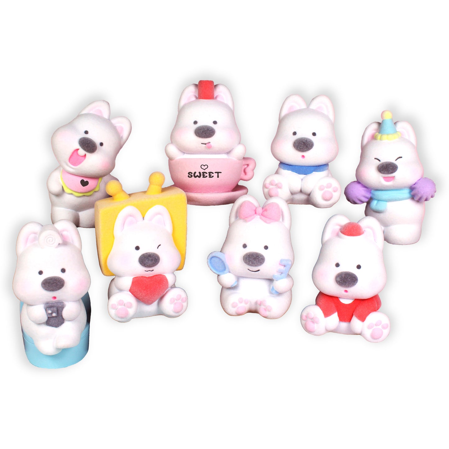 Blind box Perrito Westie Newplay - figura sorpresa coleccionable