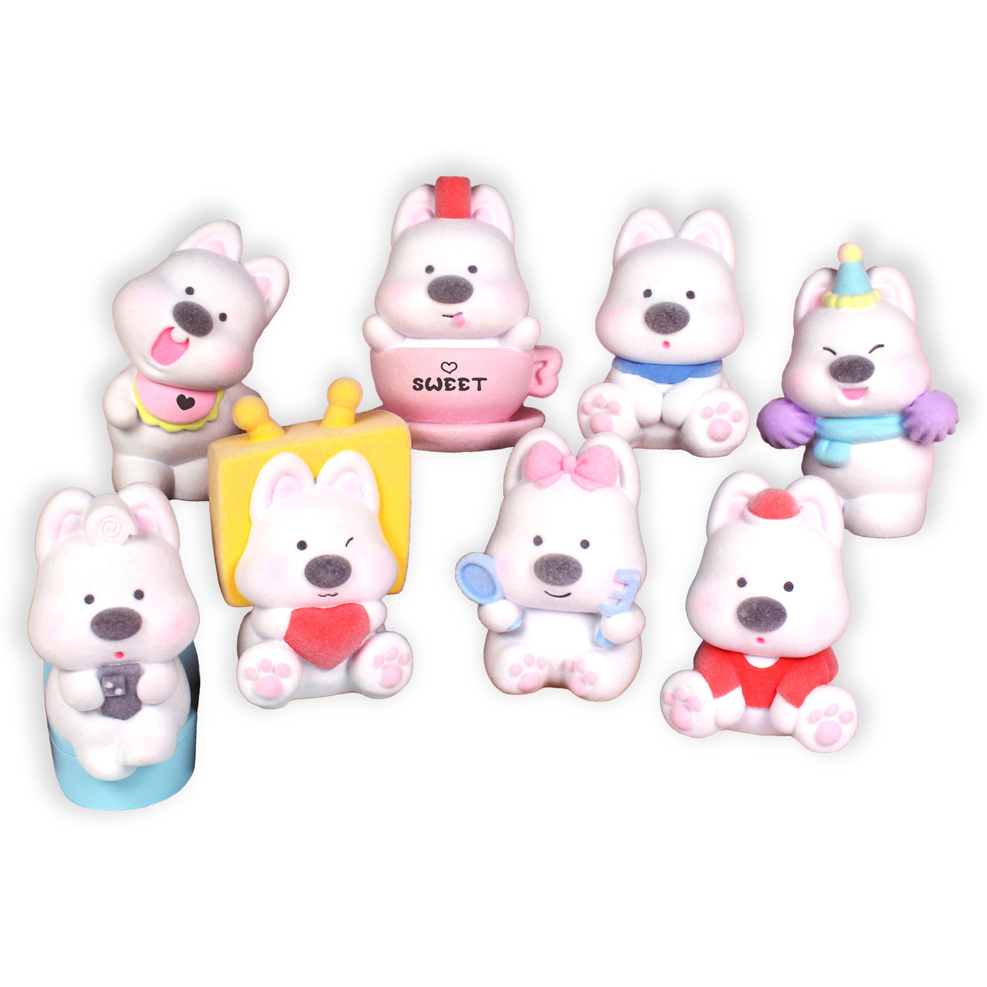 Blind box Perrito Westie Newplay - figura sorpresa coleccionable