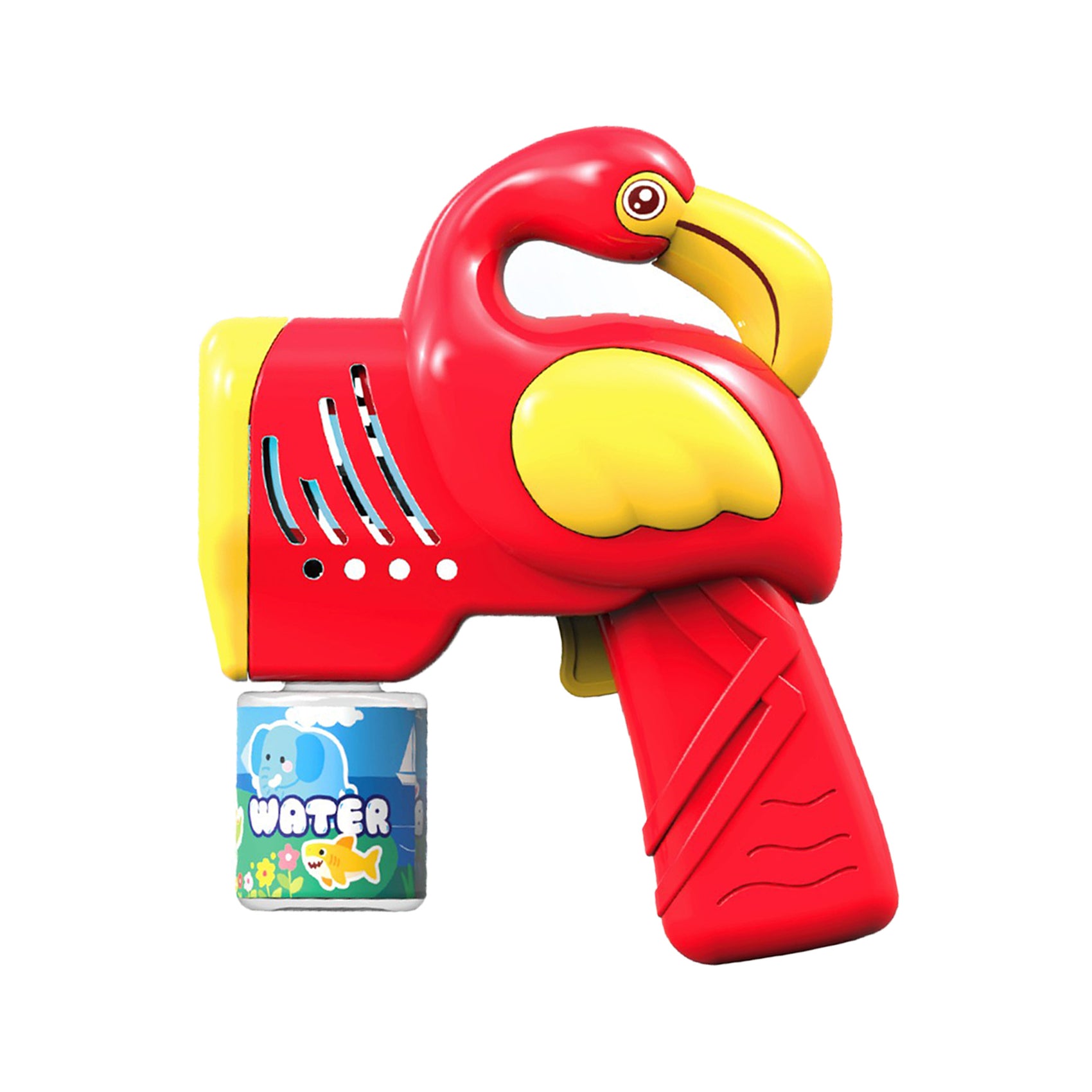 Pistola de Burbujas Automática con Diseño de Animal con 5 agujeros y Disparo Continuo